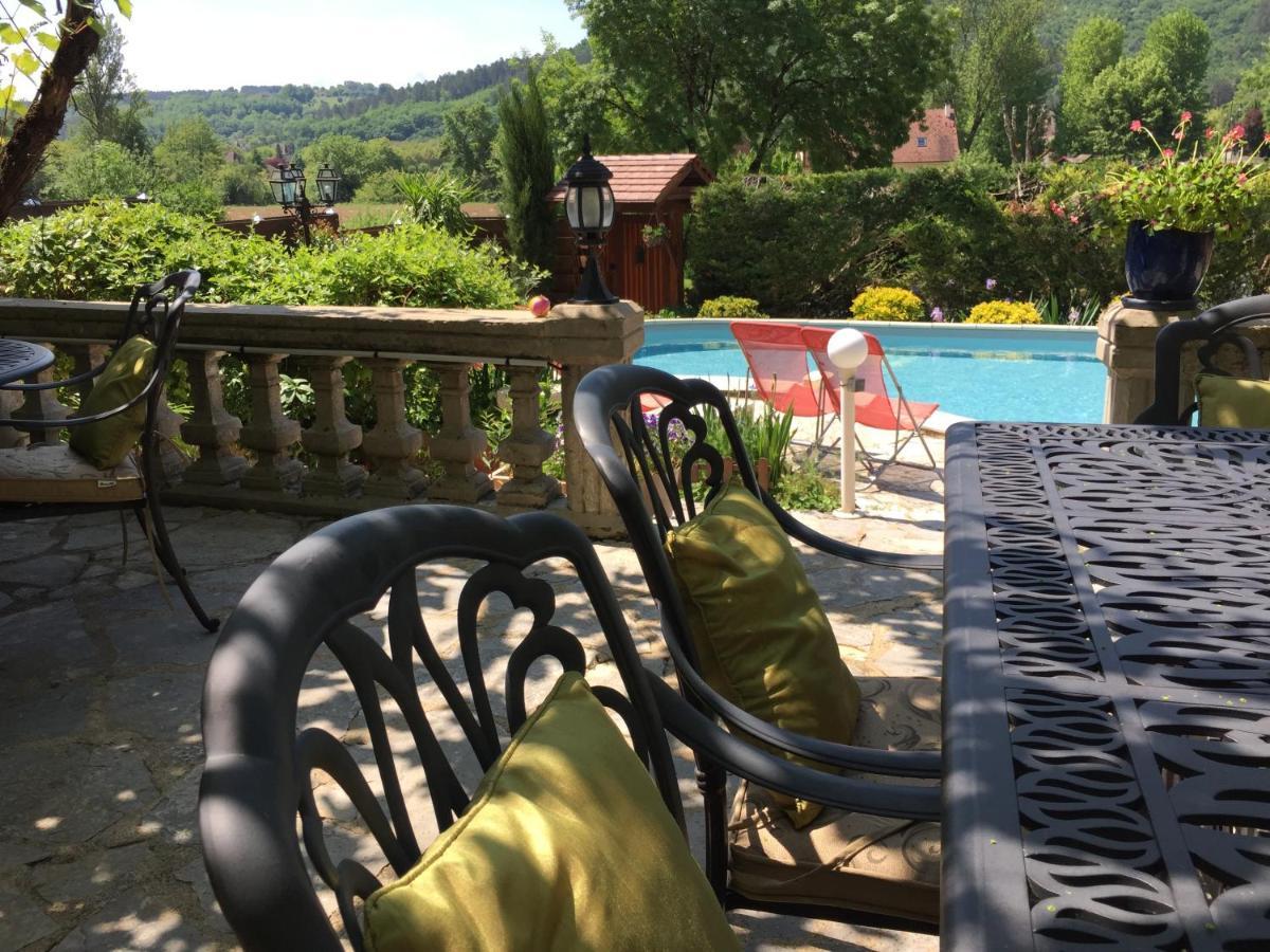 Bed and Breakfast La Belle Demeure Proche Sarlat Saint-Cybranet Exterior foto
