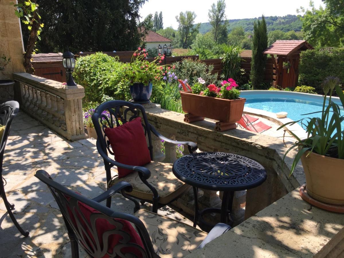 Bed and Breakfast La Belle Demeure Proche Sarlat Saint-Cybranet Exterior foto